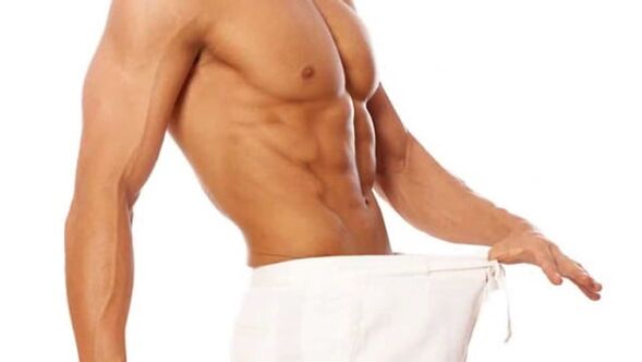 The result of penis enlargement made the man happy